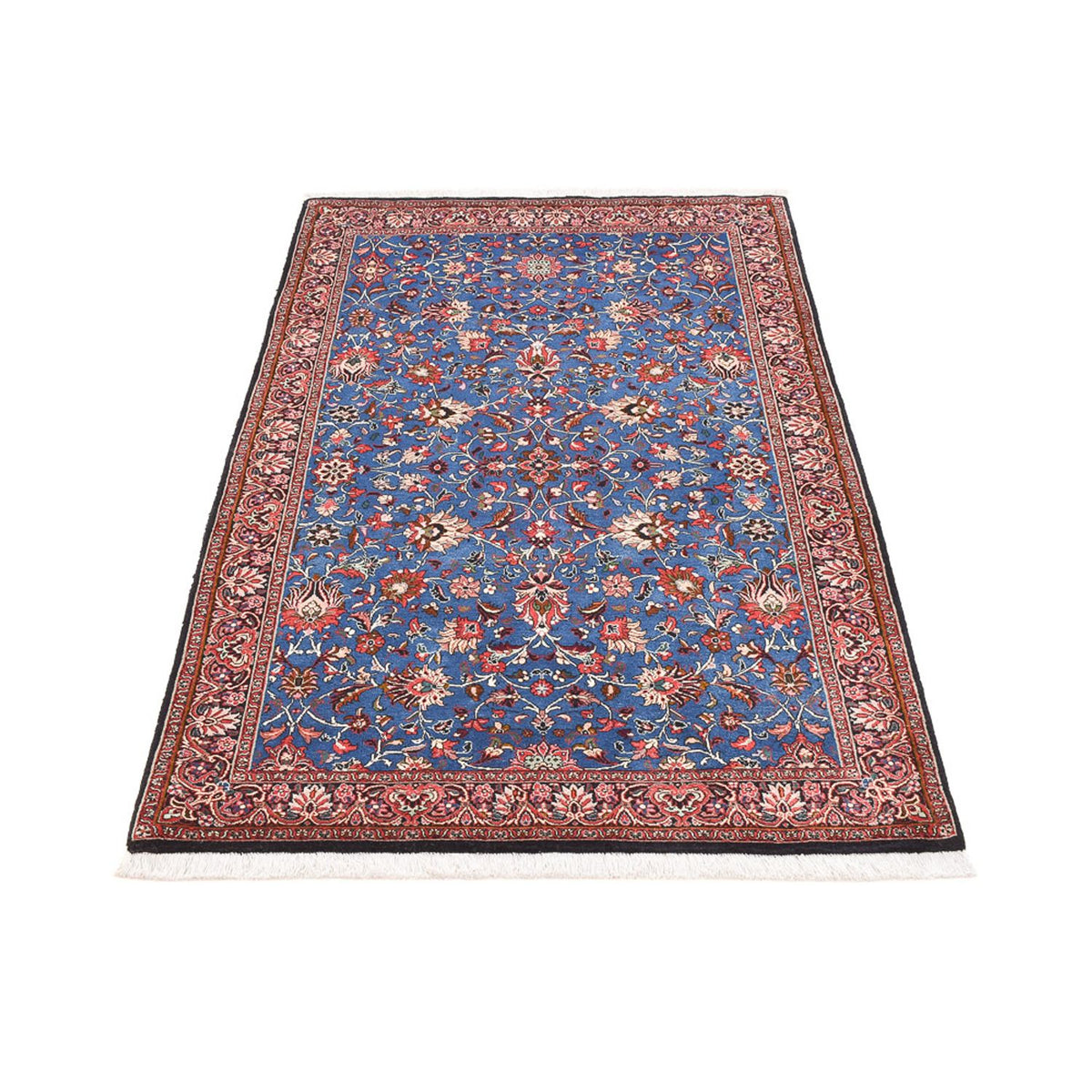 Alfombra persa - Bidjar - 180 x 111 cm - azul