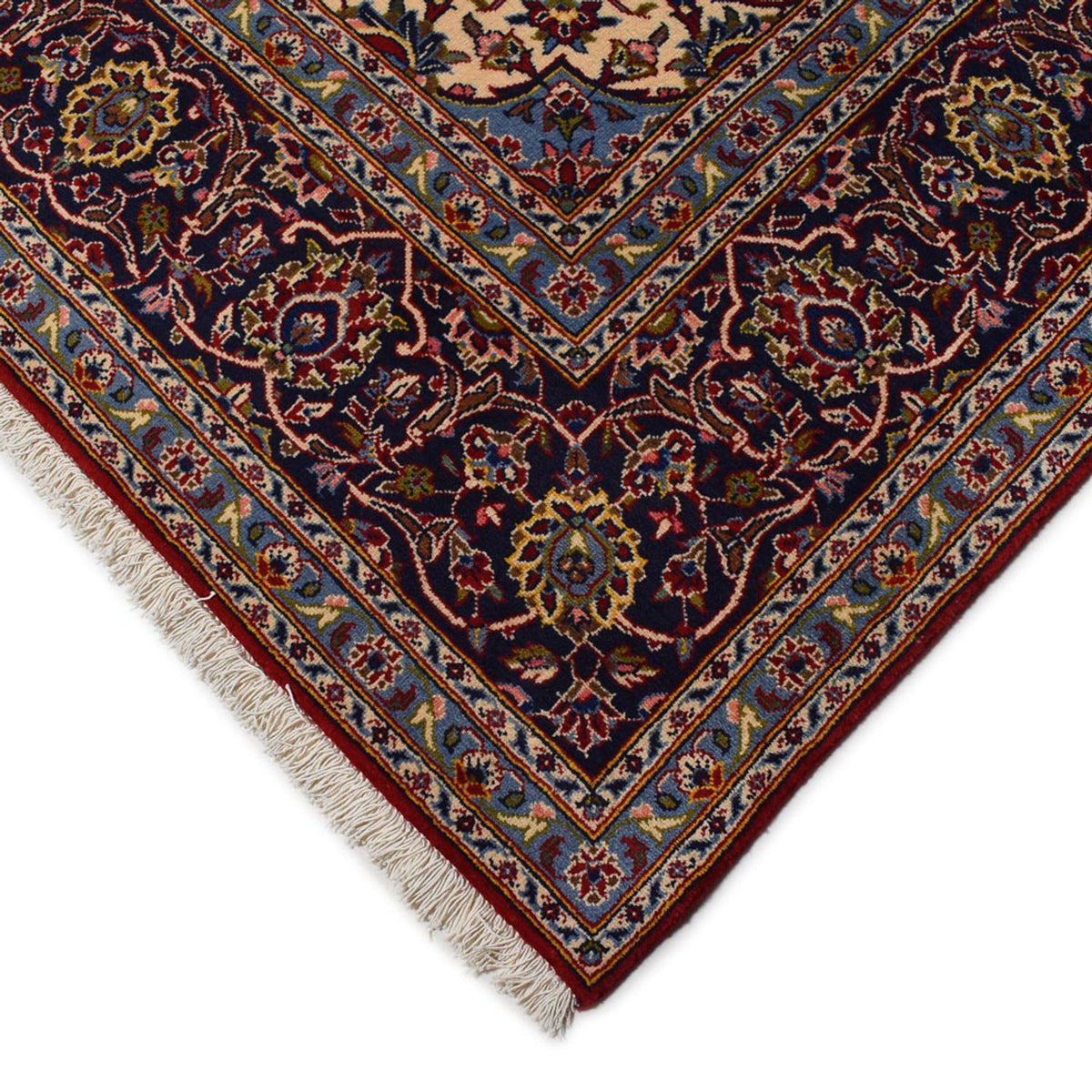 Alfombra persa - Keshan - 320 x 208 cm - rojo