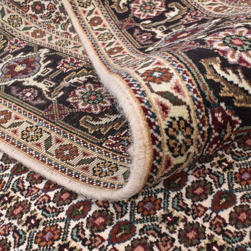 Alfombra Persa - Tabriz - Real cuadrado  - 202 x 200 cm - marrón
