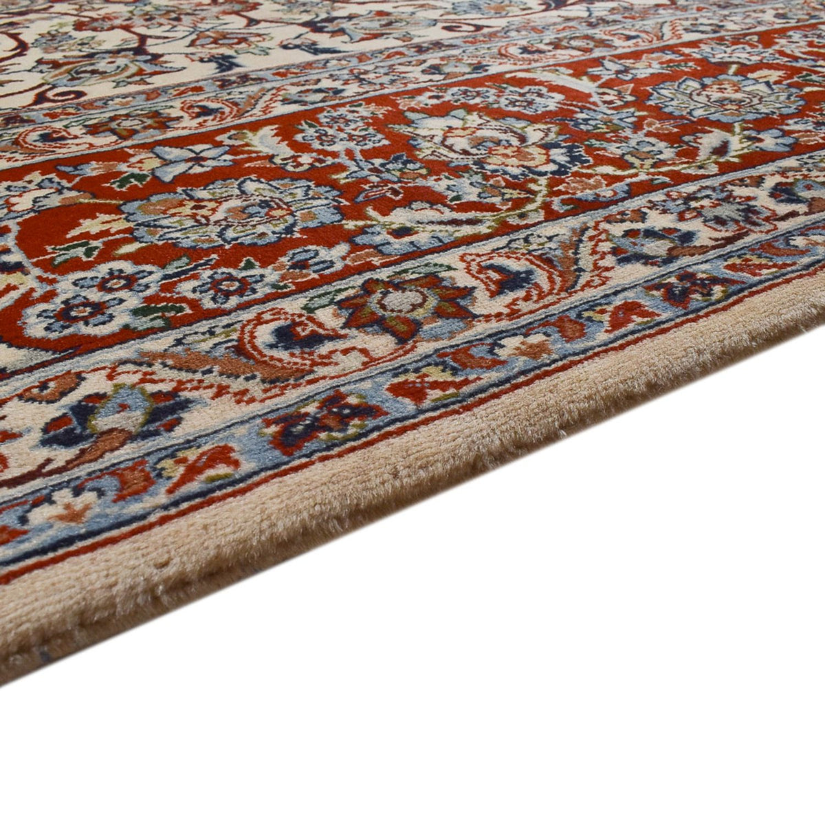 Alfombra persa - Keshan - 356 x 259 cm - óxido