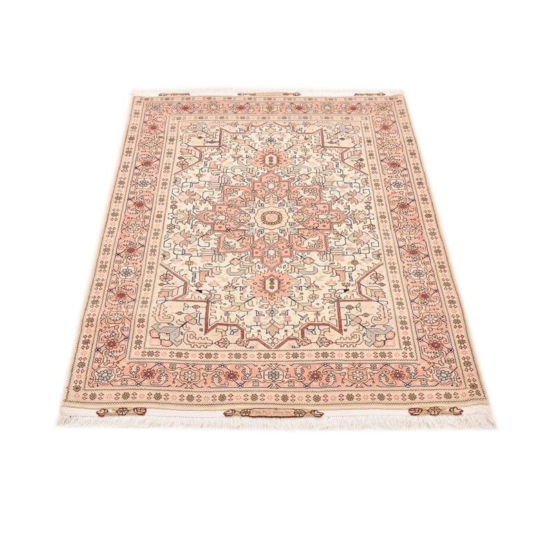 Alfombra Persa - Tabriz - Real - 151 x 106 cm - beige claro