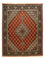 Alfombra Persa - Tabriz - Real - 194 x 153 cm - rojo