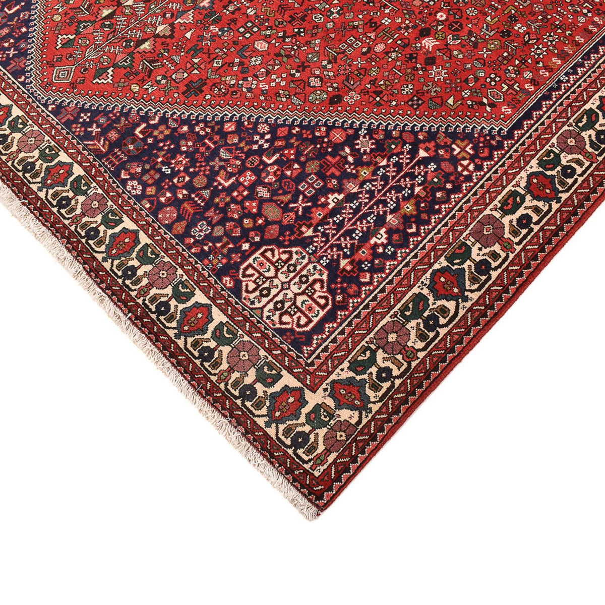 Alfombra persa - Nómada cuadrado  - 198 x 198 cm - rojo
