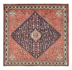 Alfombra persa - Nómada cuadrado  - 203 x 196 cm - rojo claro