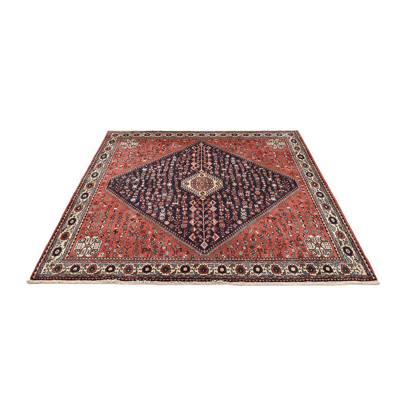Alfombra persa - Nómada cuadrado  - 203 x 196 cm - rojo claro