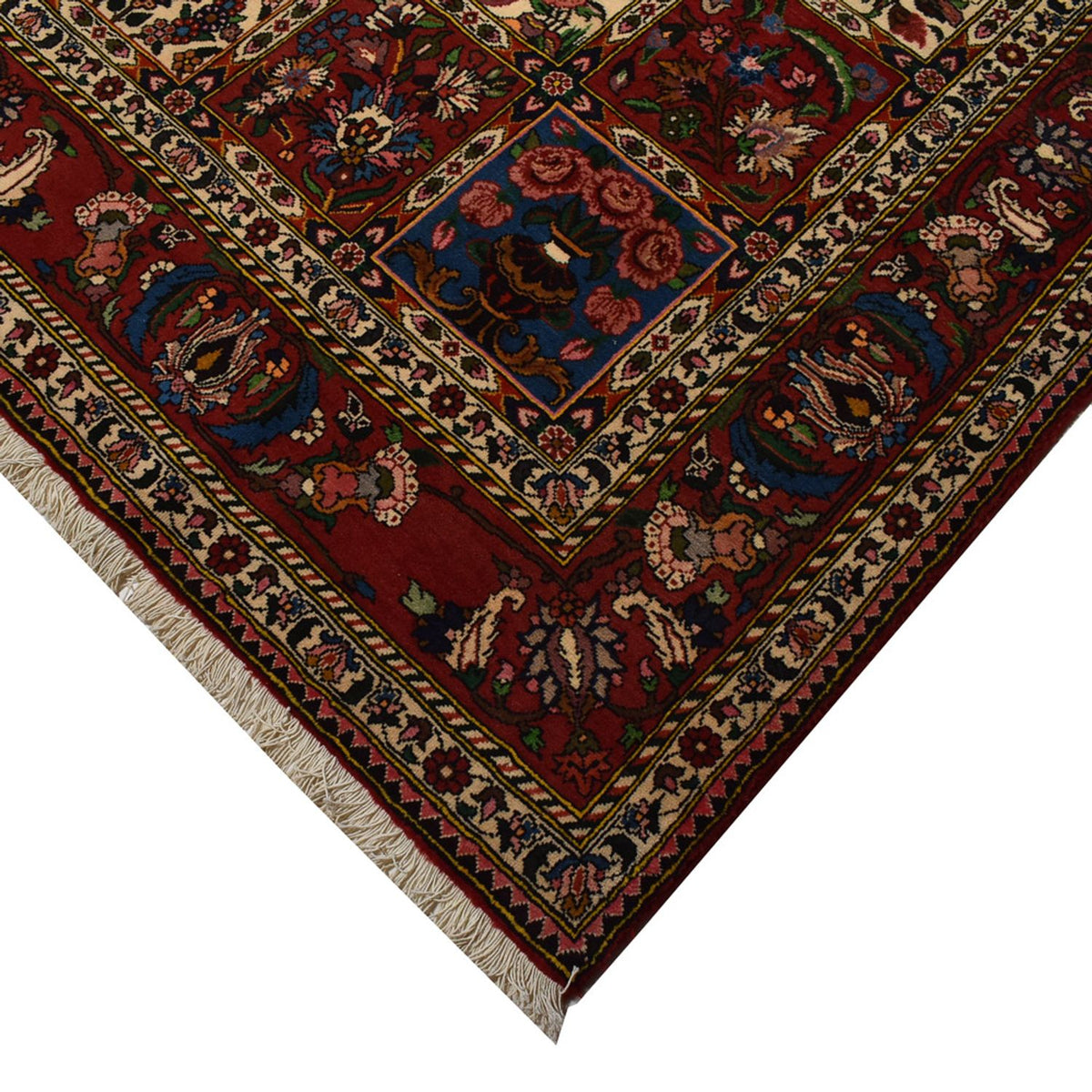 Alfombra persa - Nómada - 319 x 204 cm - multicolor