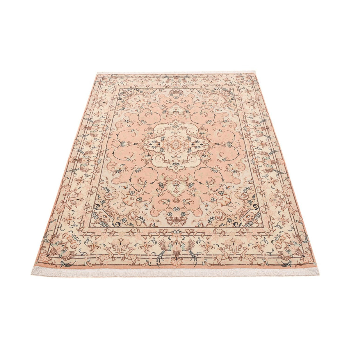 Alfombra Persa - Tabriz - Real - 203 x 153 cm - caramelo