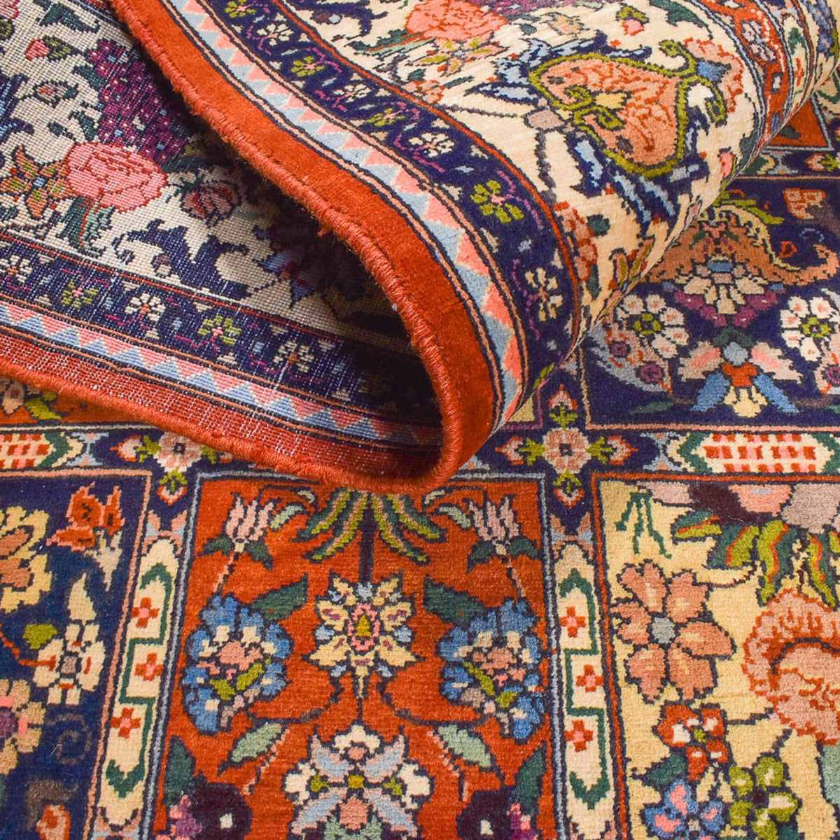 Alfombra persa - Nómada - 295 x 204 cm - multicolor