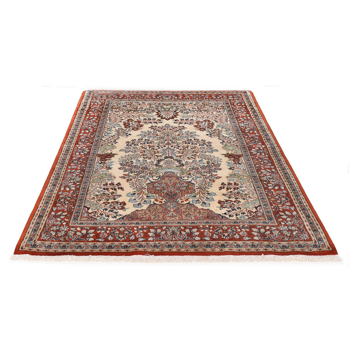 Alfombra Persa - Ghom - Royal - 203 x 130 cm - multicolor