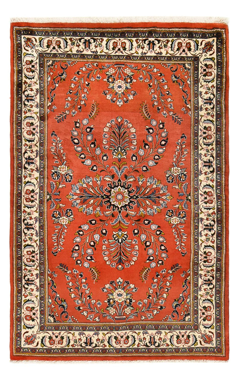 Alfombra persa - Clásica - 202 x 130 cm - rojo