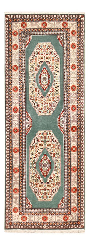 Alfombra de pasillo Alfombra Persa - Tabriz - Real - 190 x 75 cm - multicolor