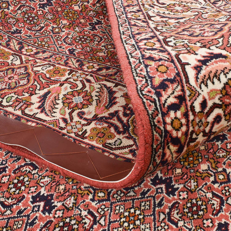 Alfombra de pasillo Alfombra persa - Bidjar - 398 x 200 cm - óxido