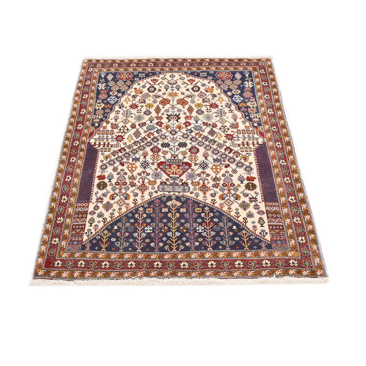 Alfombra Gabbeh - Persa Kashkuli - 148 x 105 cm - multicolor