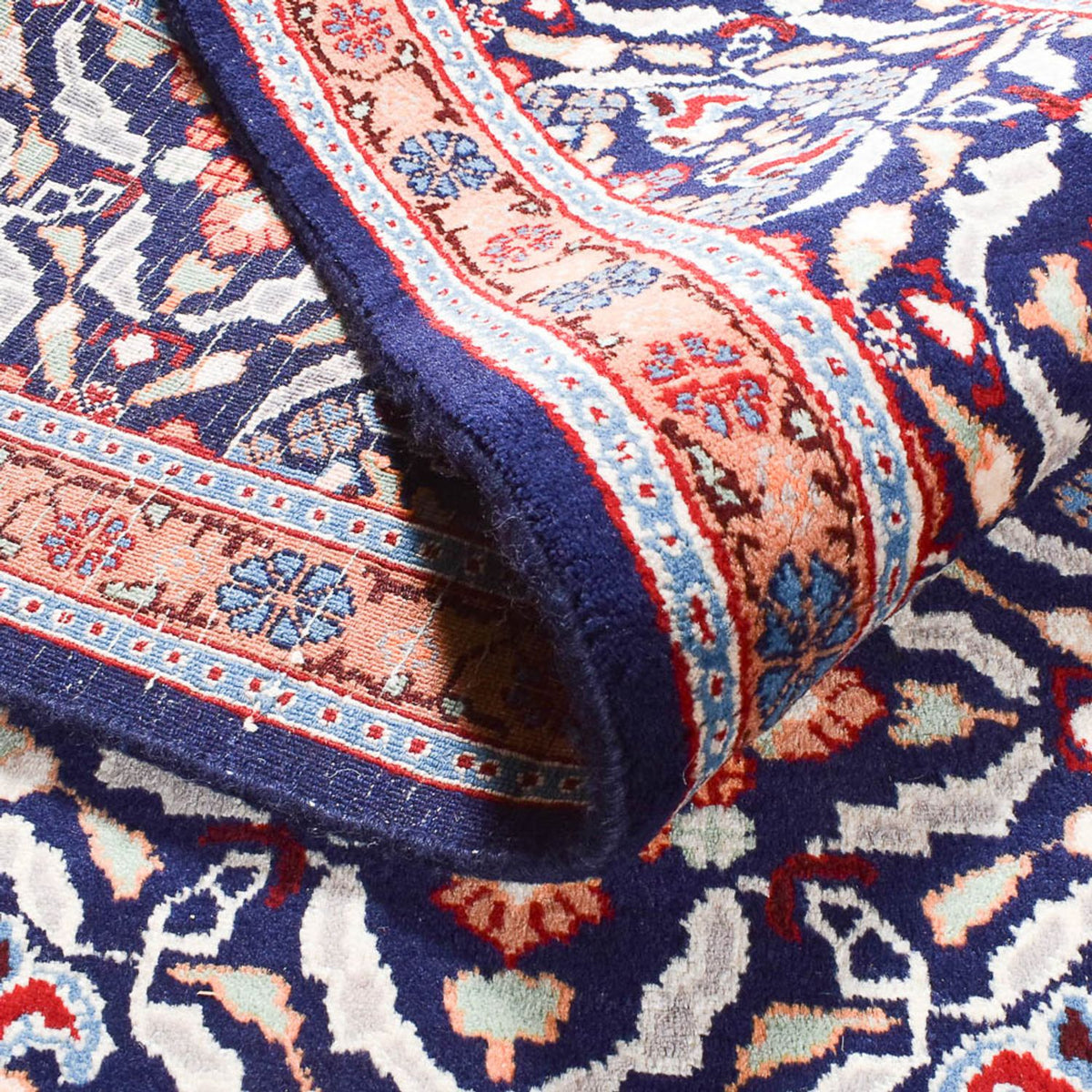 Alfombra persa - Clásica - 305 x 212 cm - azul oscuro