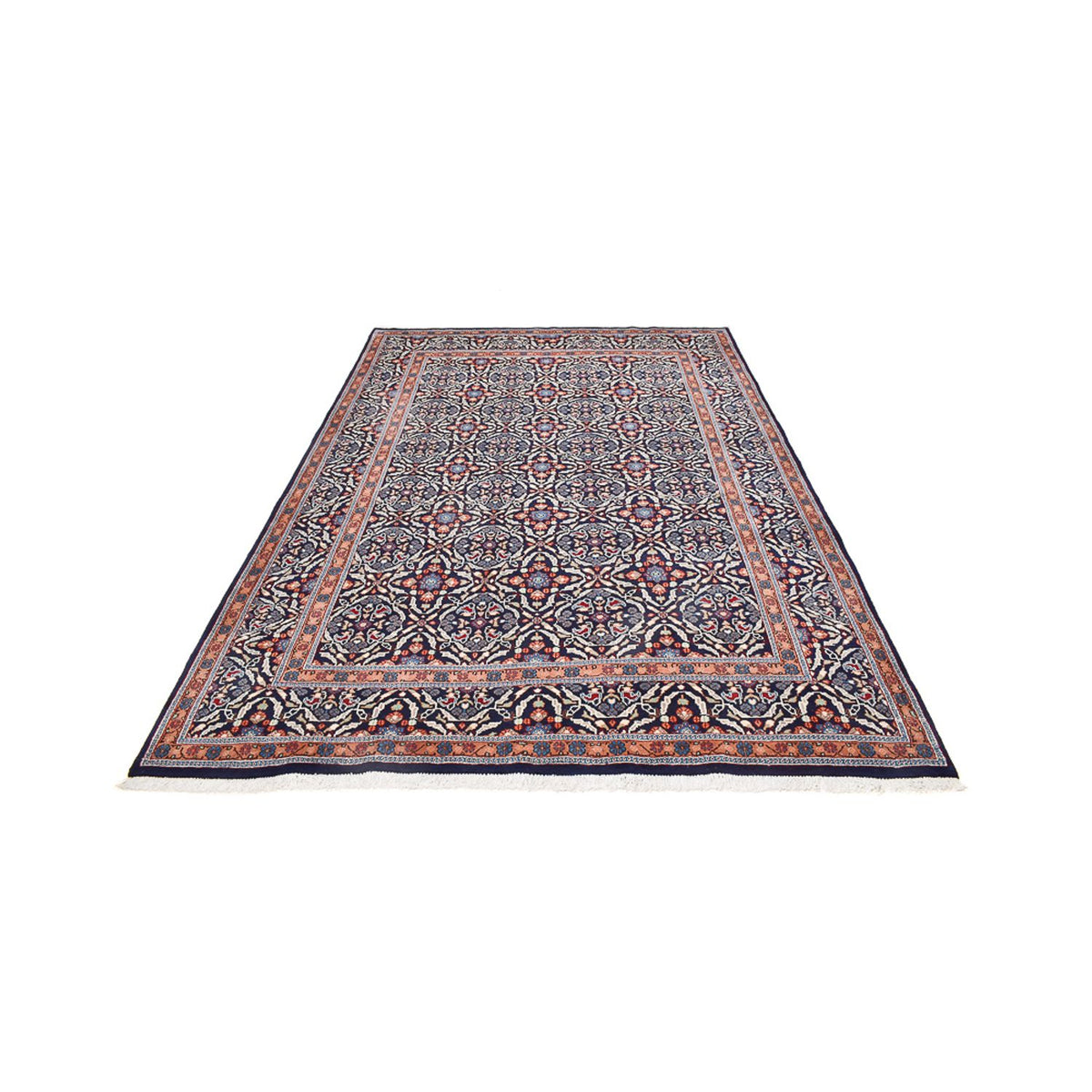 Alfombra persa - Clásica - 305 x 212 cm - azul oscuro