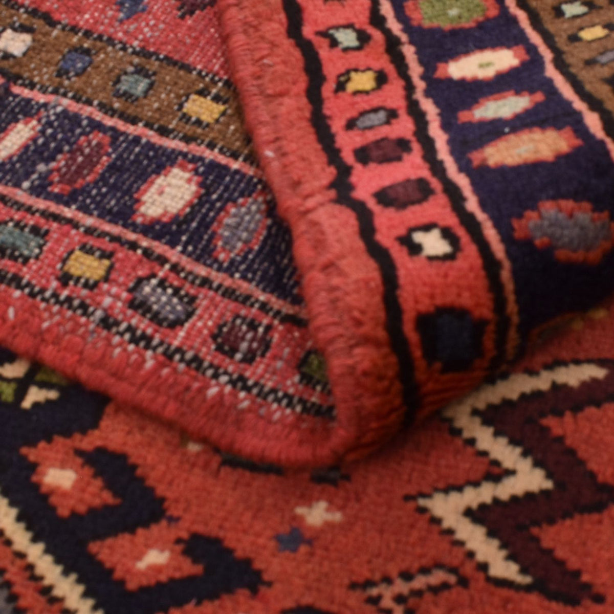 Alfombra de pasillo Alfombra persa - Nómada - 295 x 74 cm - rojo