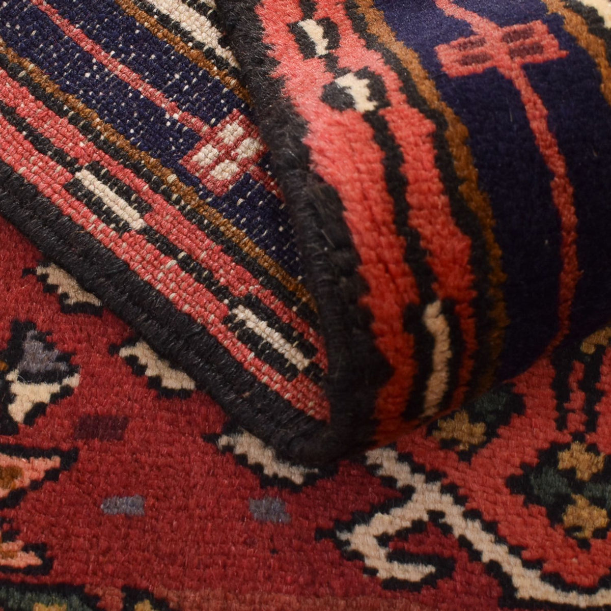 Alfombra de pasillo Alfombra persa - Nómada - 270 x 68 cm - rojo claro