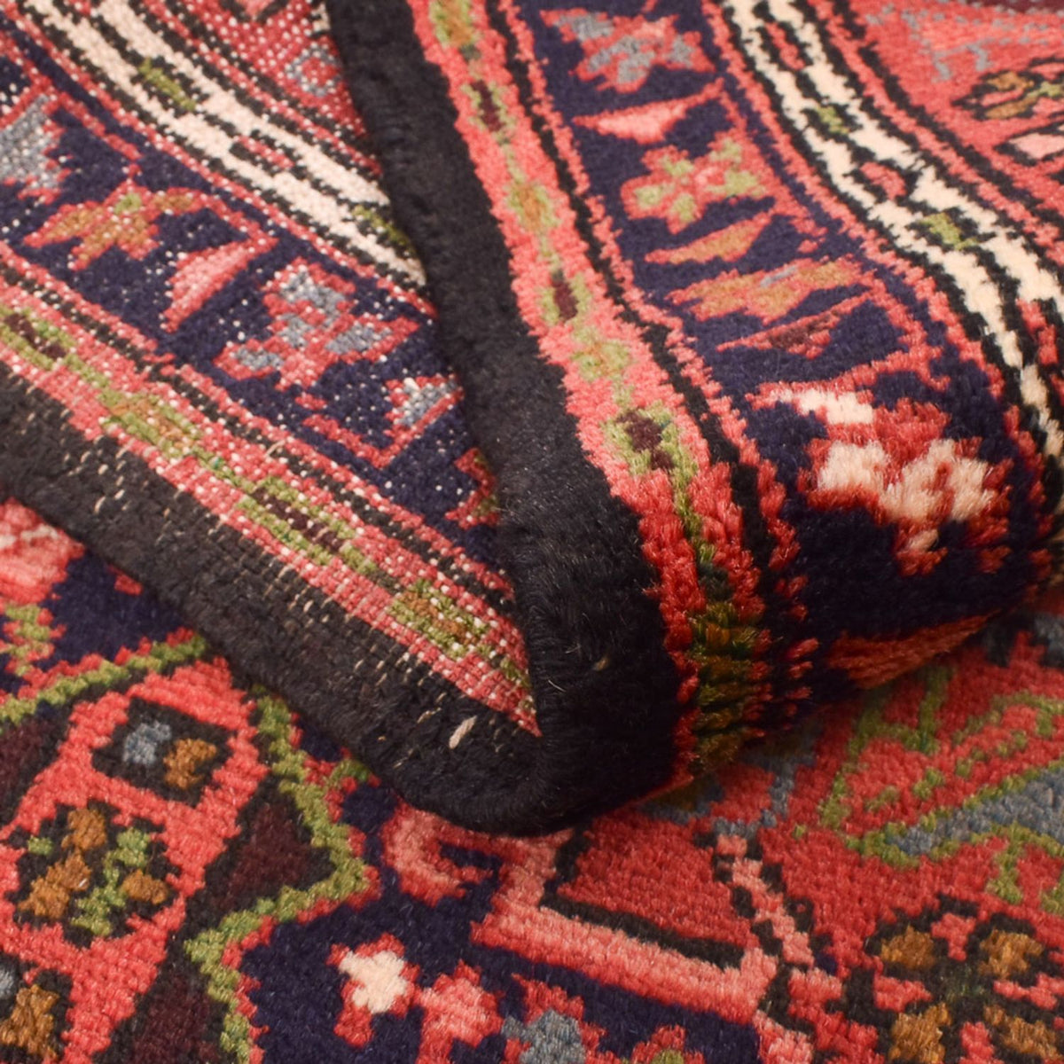 Alfombra de pasillo Alfombra persa - Nómada - 290 x 68 cm - rojo claro