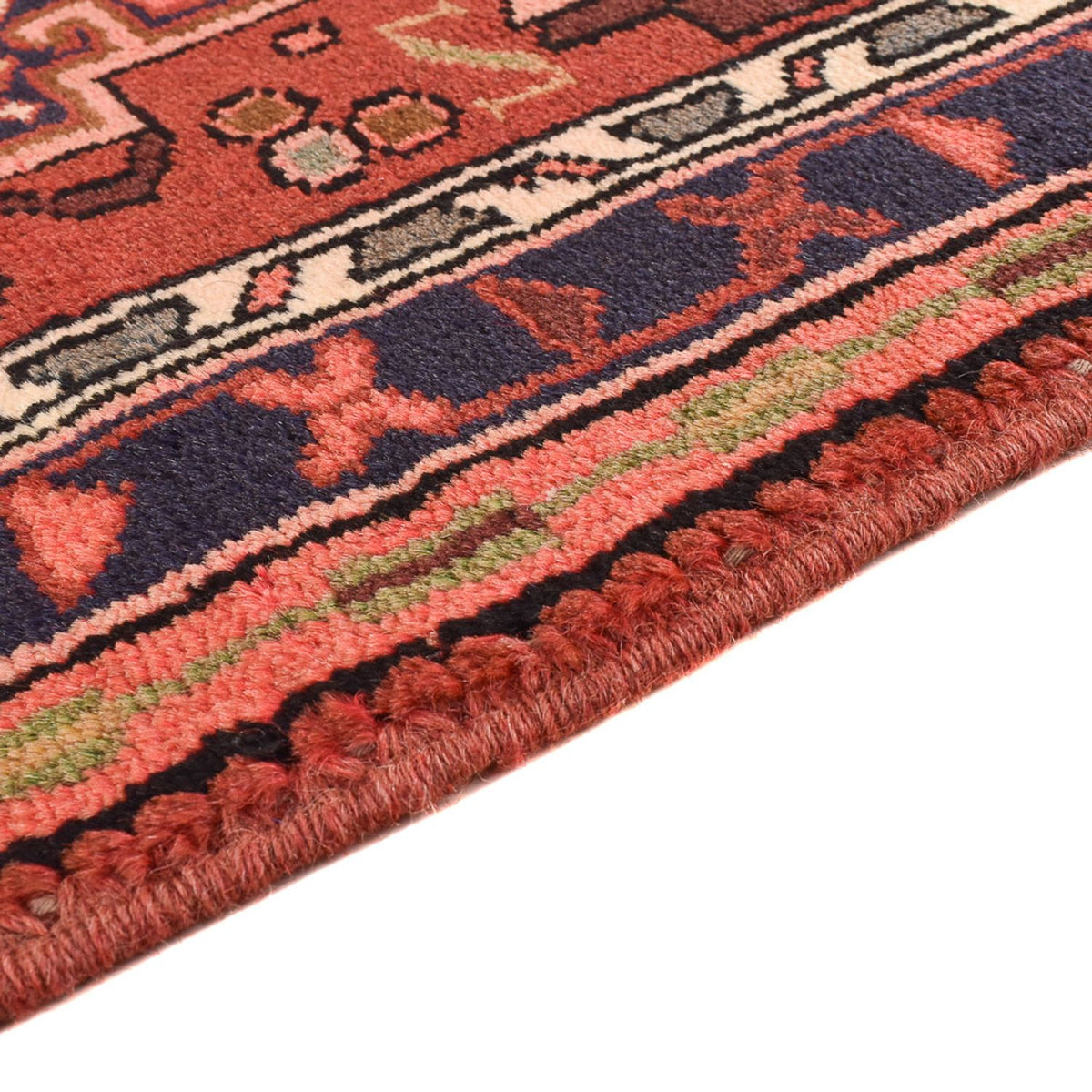 Alfombra de pasillo Alfombra persa - Nómada - 288 x 71 cm - rojo claro