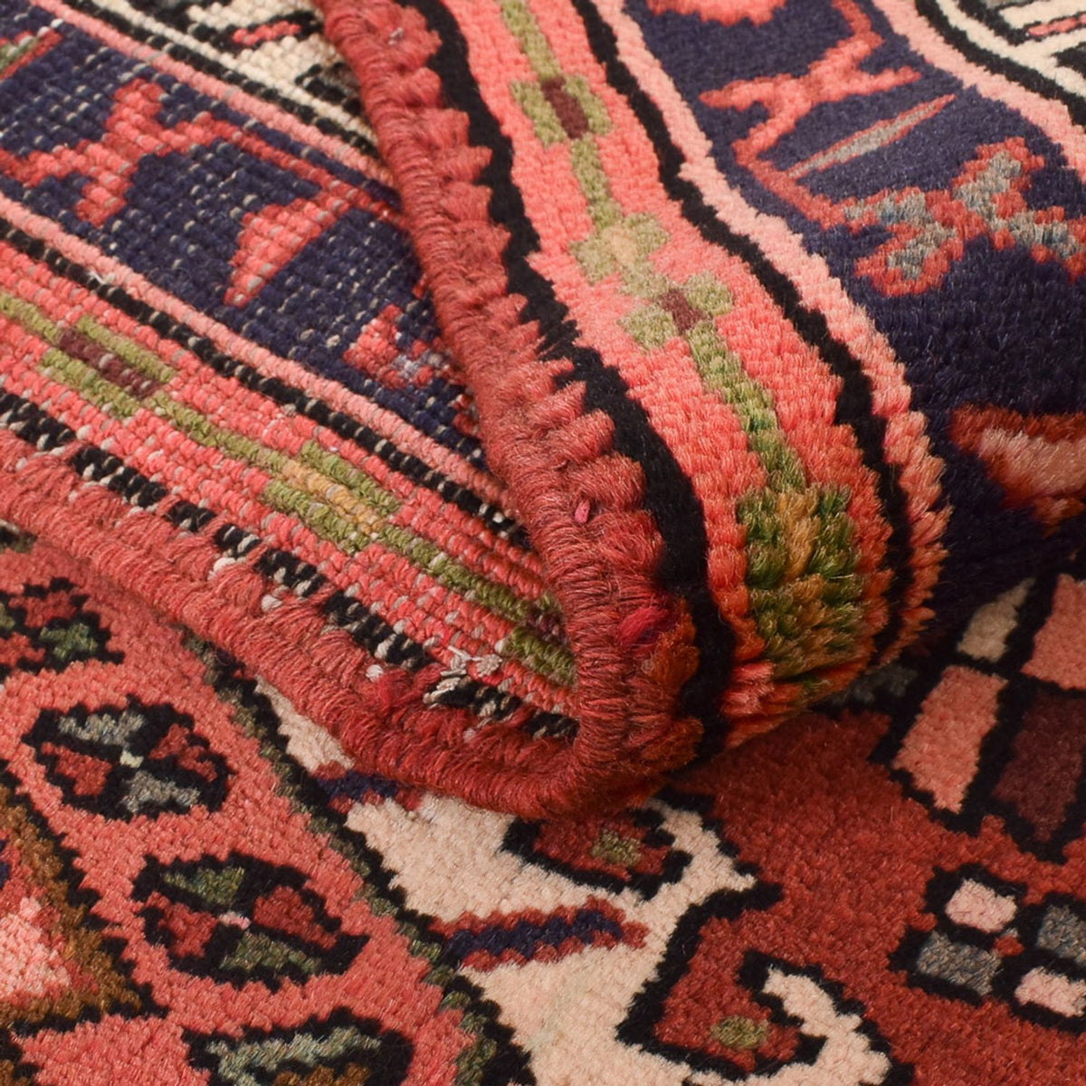 Alfombra de pasillo Alfombra persa - Nómada - 288 x 71 cm - rojo claro