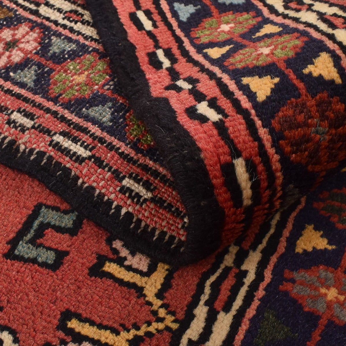 Alfombra de pasillo Alfombra persa - Nómada - 288 x 73 cm - rojo claro