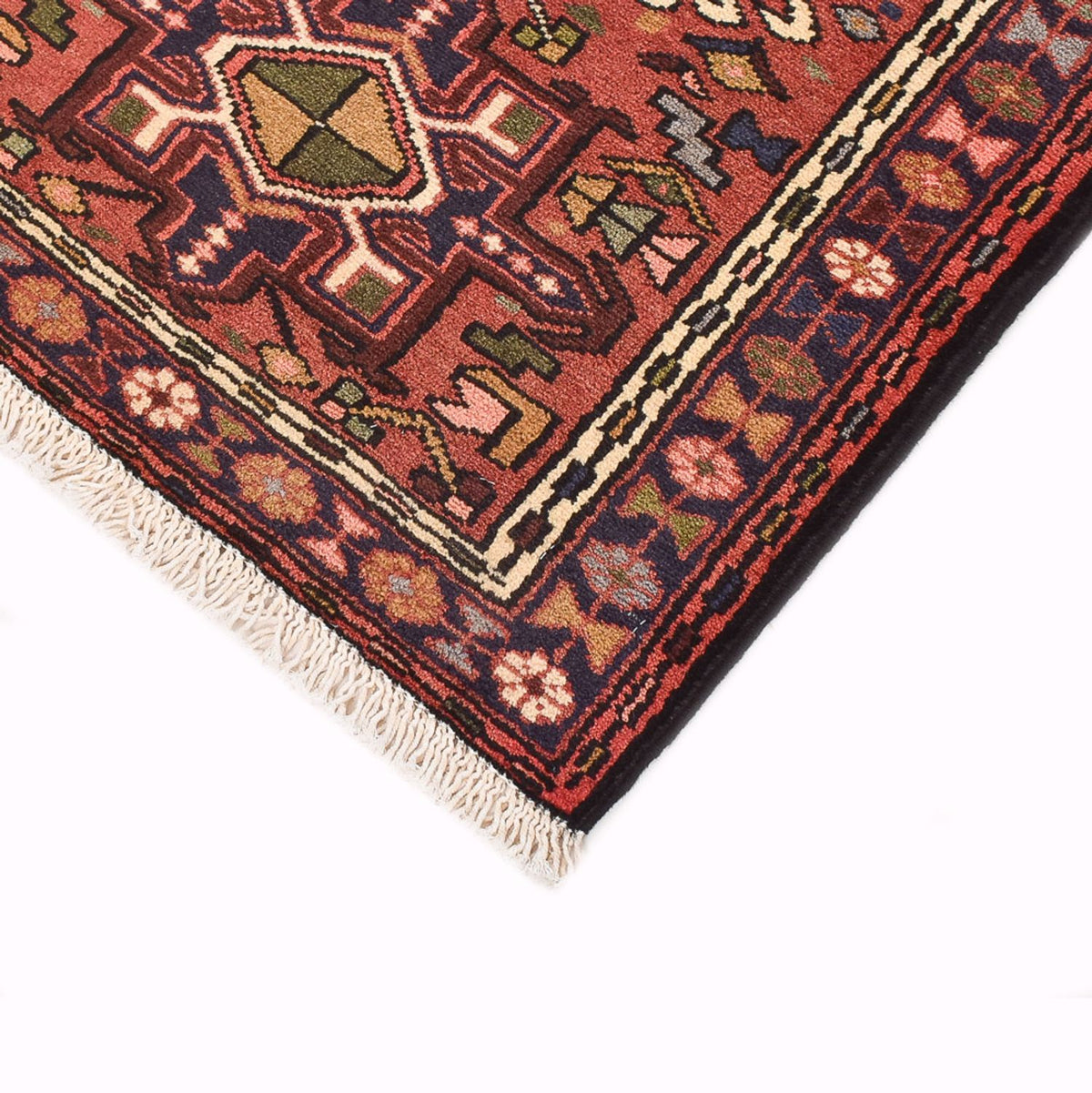 Alfombra de pasillo Alfombra persa - Nómada - 278 x 69 cm - rojo claro