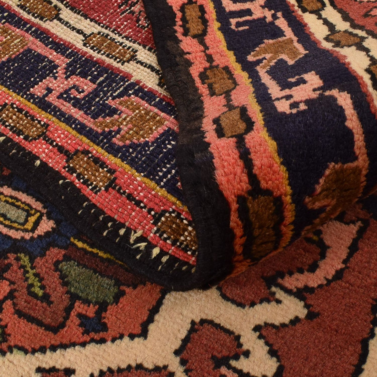 Alfombra de pasillo Alfombra persa - Nómada - 282 x 73 cm - rojo claro