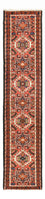 Alfombra de pasillo Alfombra persa - Nómada - 294 x 68 cm - rojo claro