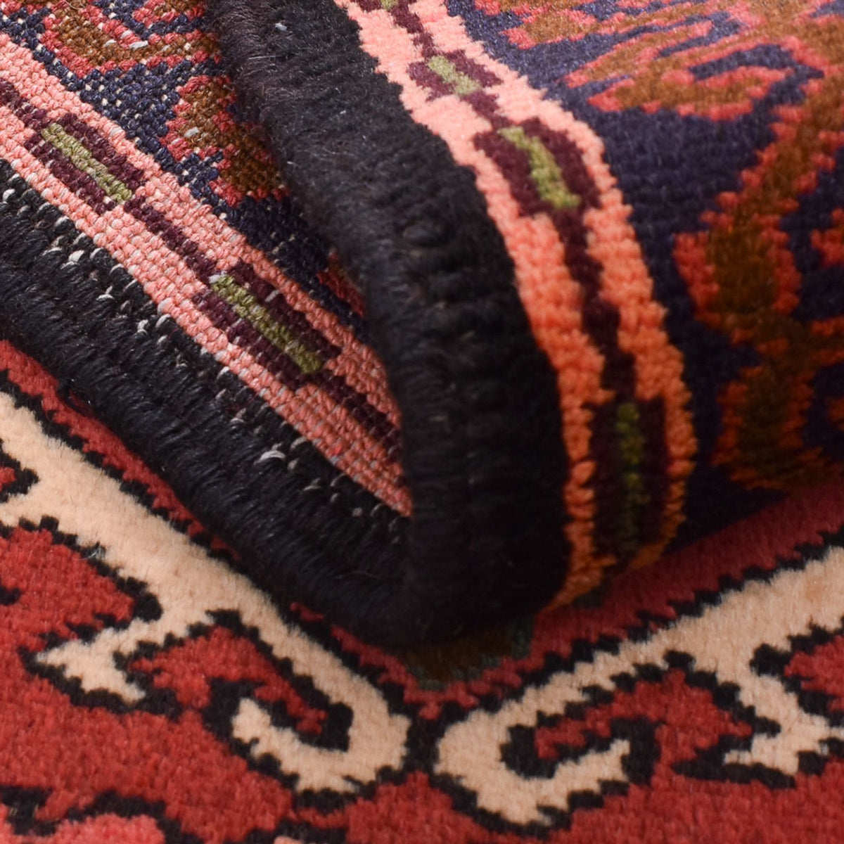 Alfombra de pasillo Alfombra persa - Nómada - 294 x 68 cm - rojo claro