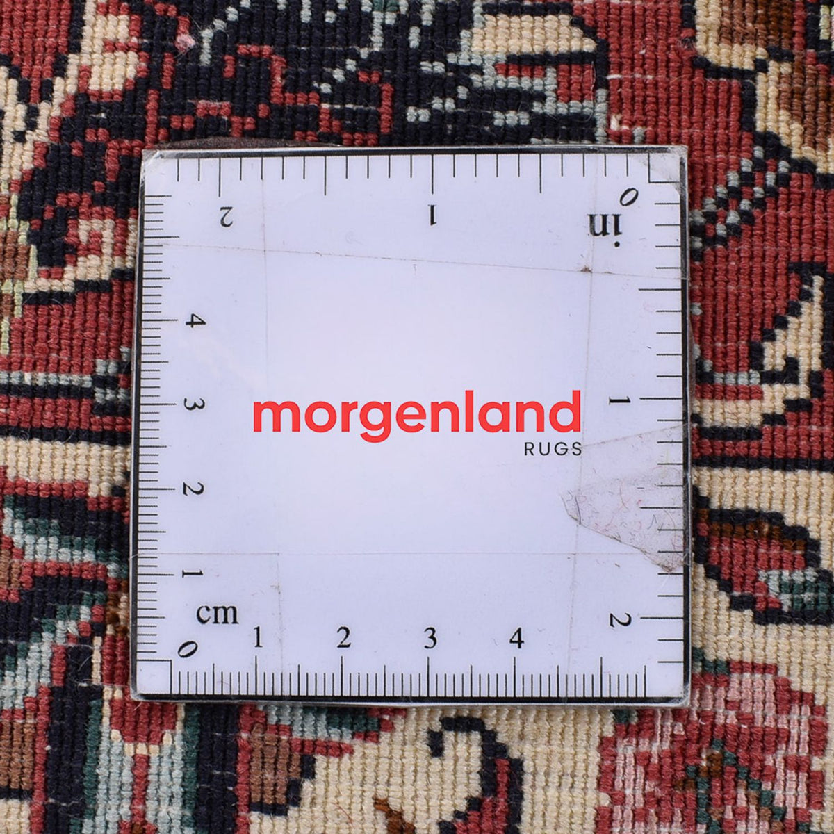 Alfombra persa - Bidjar - 380 x 296 cm - azul oscuro