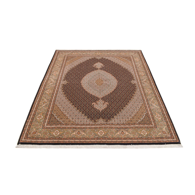 Alfombra Persa - Tabriz - Real - 250 x 202 cm - marrón oscuro
