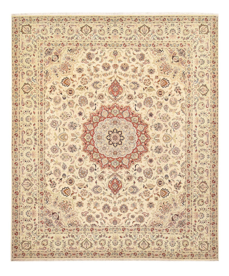 Alfombra Persa - Tabriz - Real - 349 x 298 cm - beige
