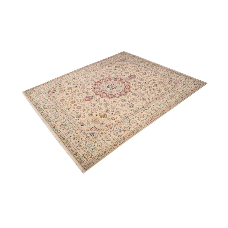 Alfombra Persa - Tabriz - Real - 349 x 298 cm - beige