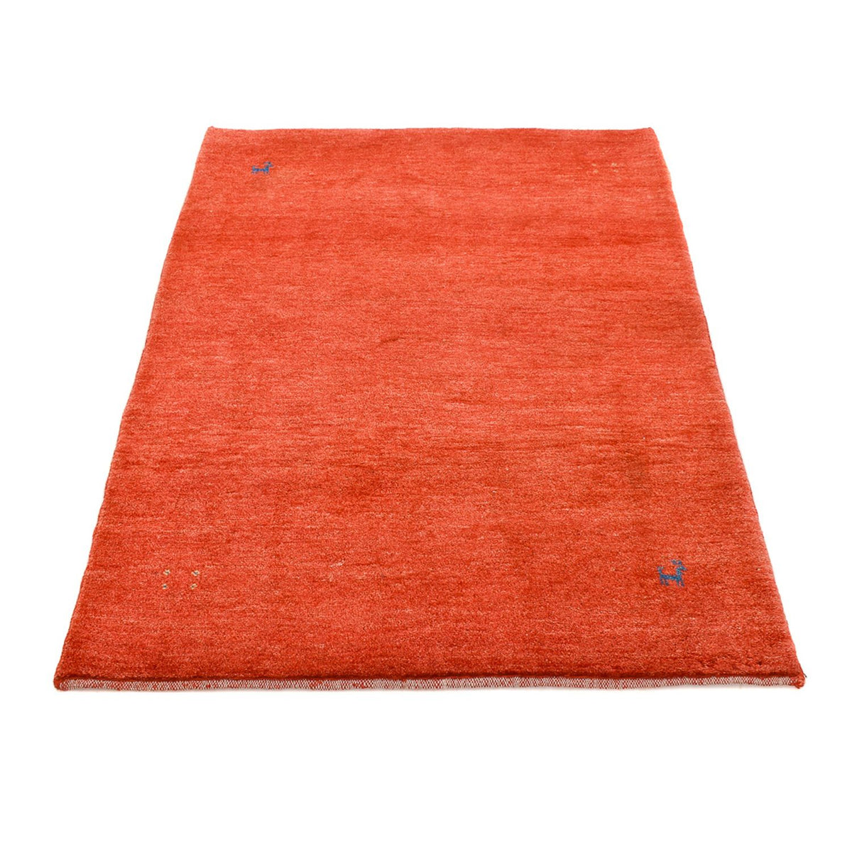 Alfombra Gabbeh - Persa - 174 x 125 cm - rojo