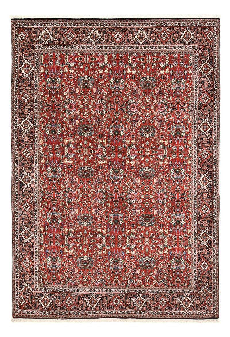 Alfombra persa - Bidjar - 297 x 206 cm - rojo
