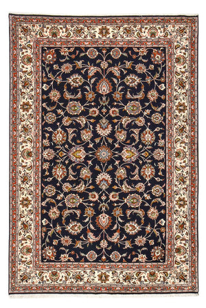 Alfombra persa - Clásica - 283 x 192 cm - azul oscuro