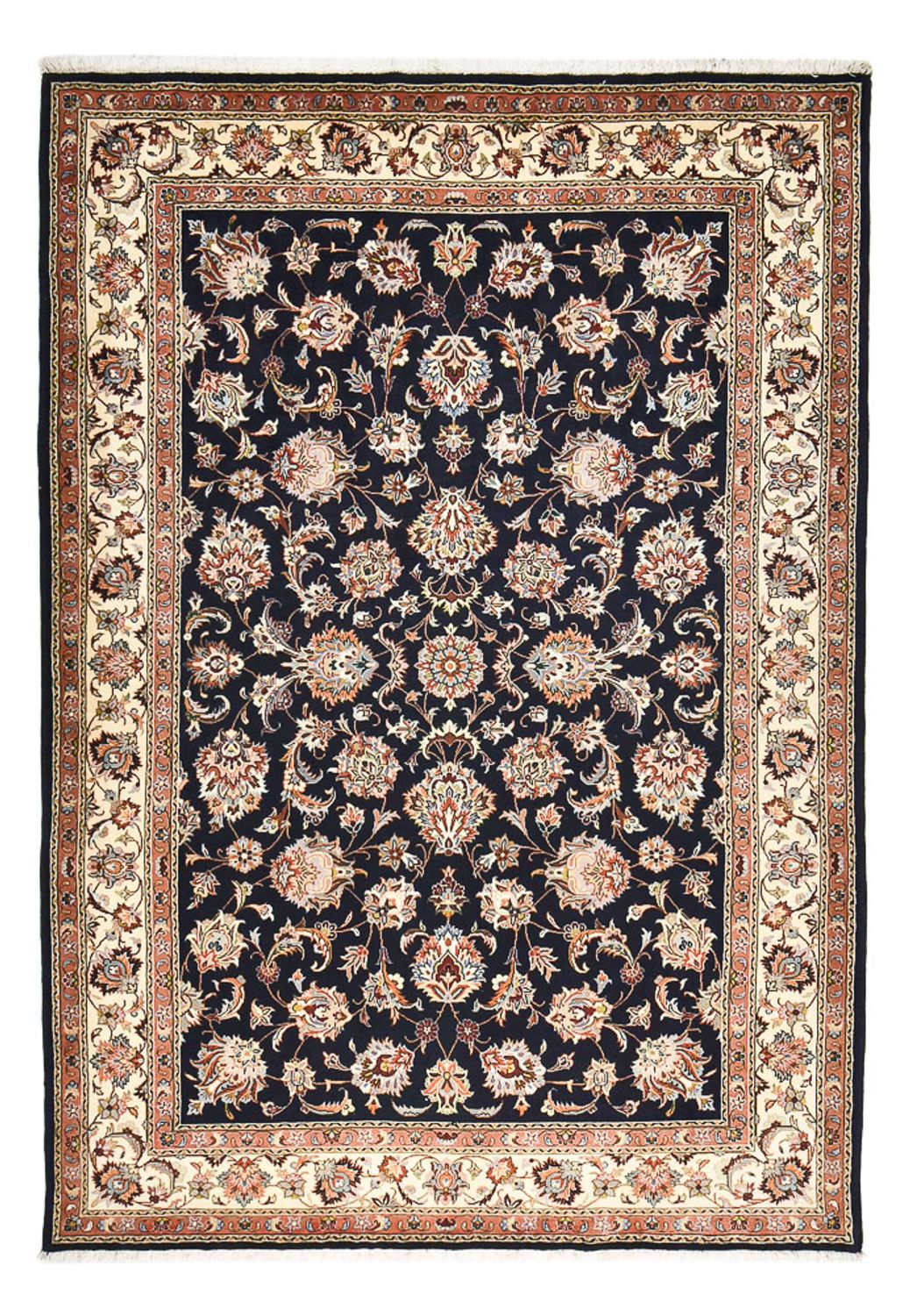 Alfombra persa - Clásica - 307 x 211 cm - azul oscuro