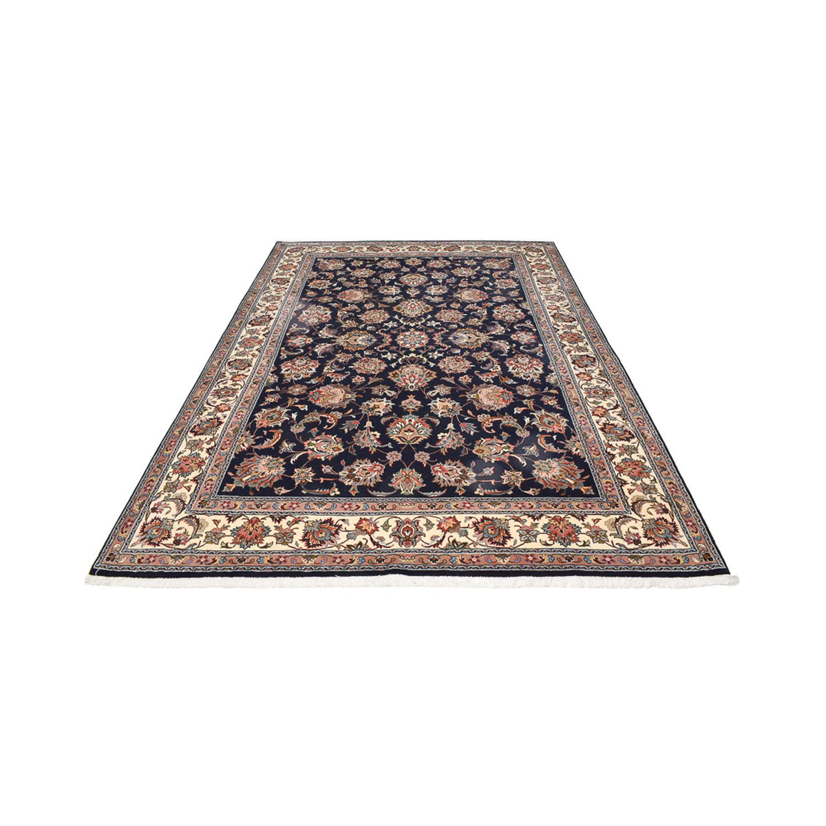 Alfombra persa - Clásica - 286 x 205 cm - azul oscuro