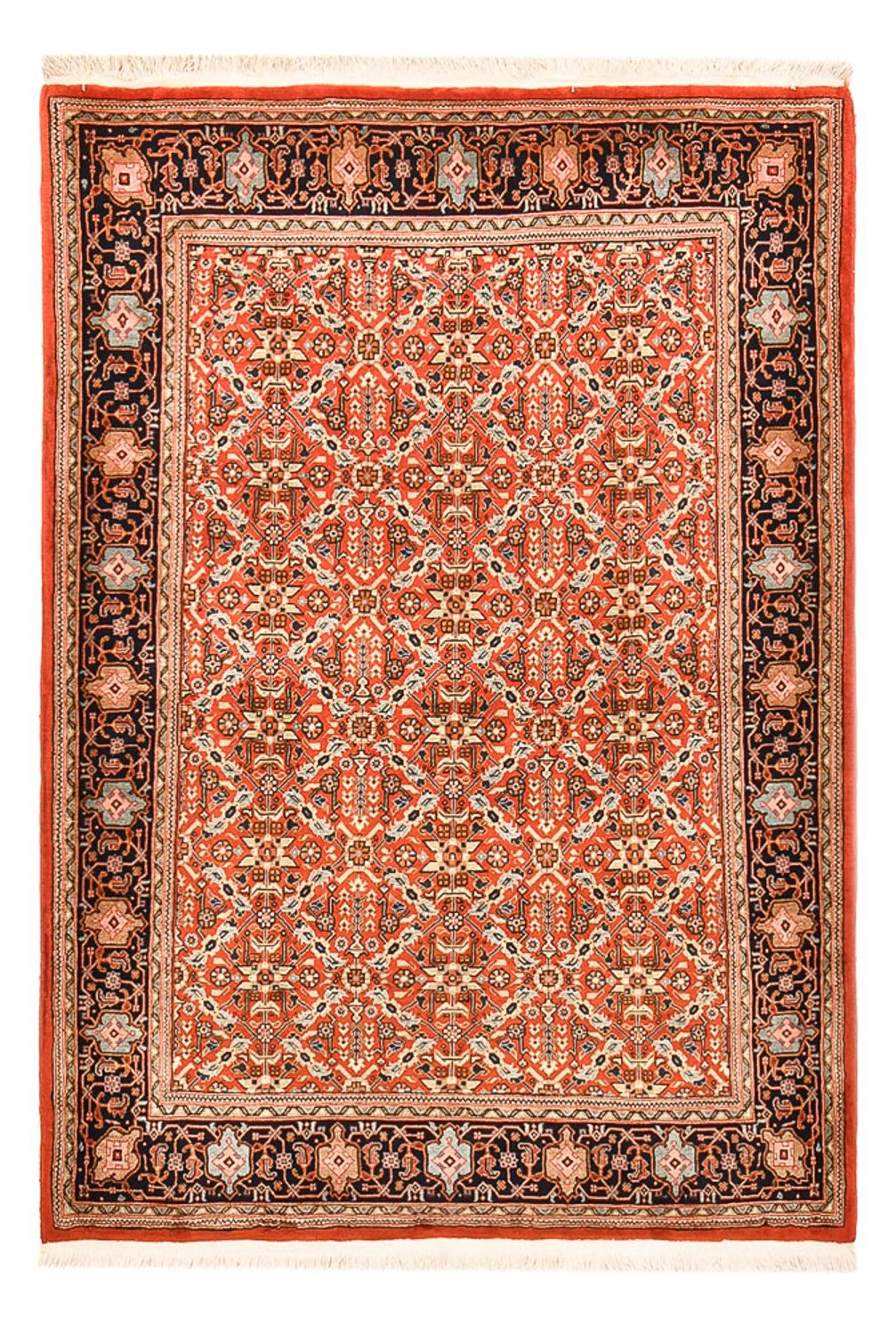 Alfombra persa - Clásica - 160 x 115 cm - rojo claro