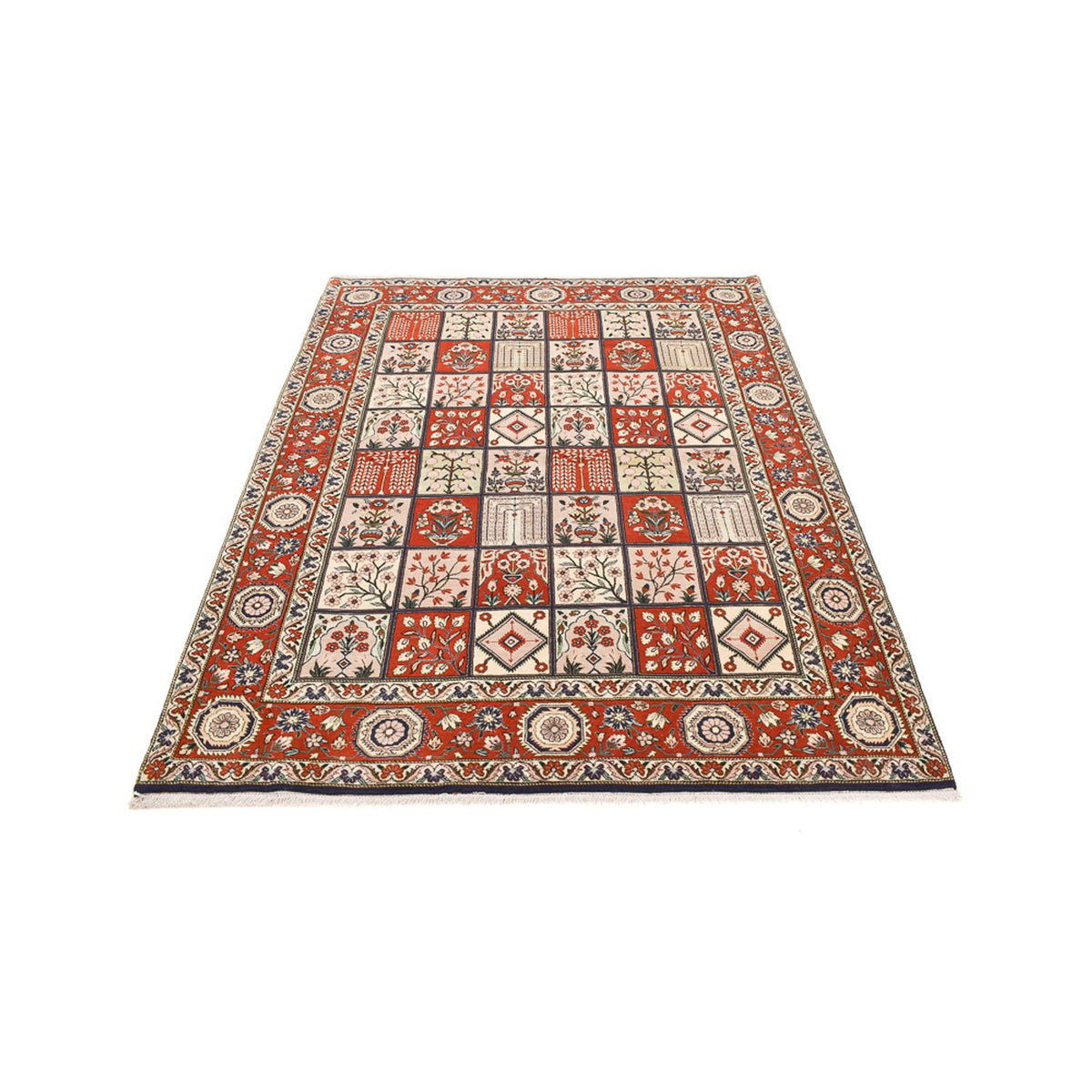 Alfombra persa - Nómada - 241 x 181 cm - multicolor