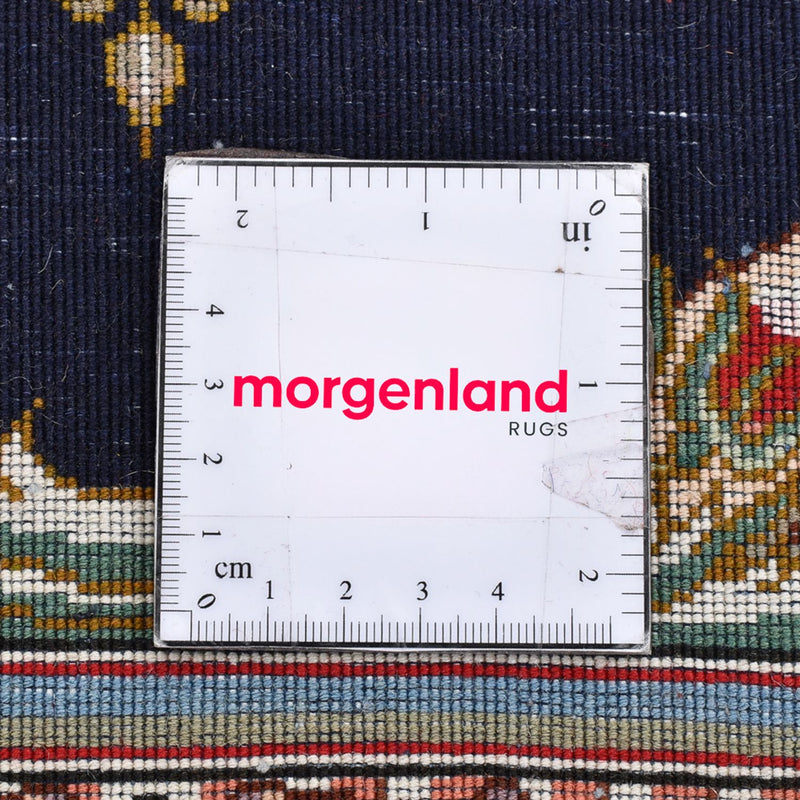 Alfombra Persa - Tabriz - Real - 90 x 60 cm - azul oscuro