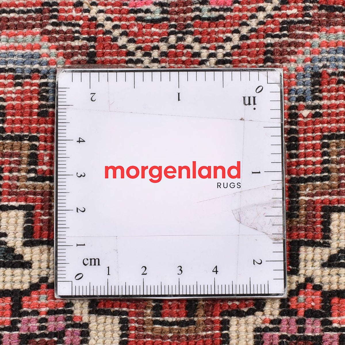 Alfombra persa - Bidjar - 138 x 86 cm - rojo claro