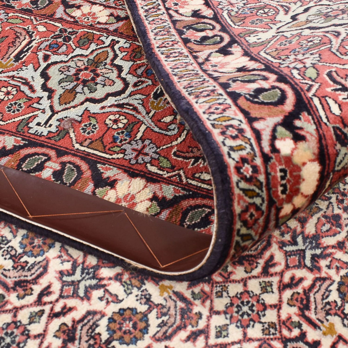 Alfombra persa - Bidjar - 305 x 195 cm - óxido