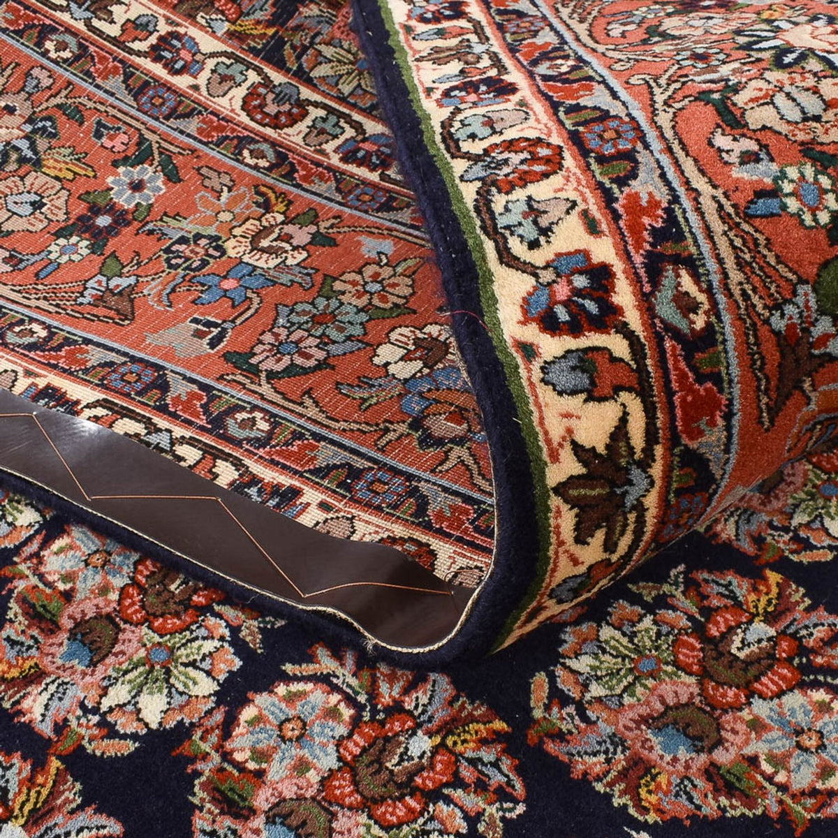 Alfombra persa - Bidjar - 298 x 195 cm - óxido