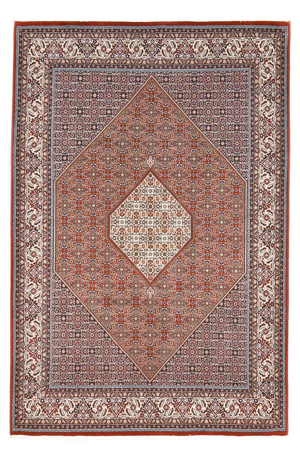 Alfombra persa - Bidjar - 300 x 197 cm - óxido