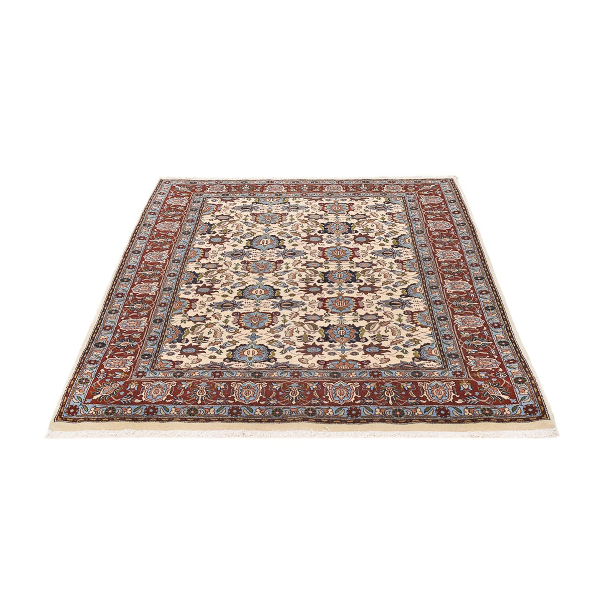 Alfombra persa - Nómada - 212 x 147 cm - beige claro