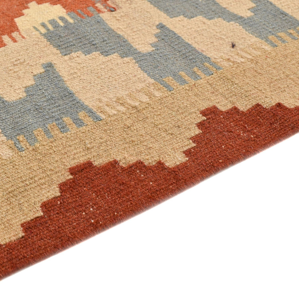 Alfombra Kelim - Oriental - 147 x 110 cm - multicolor