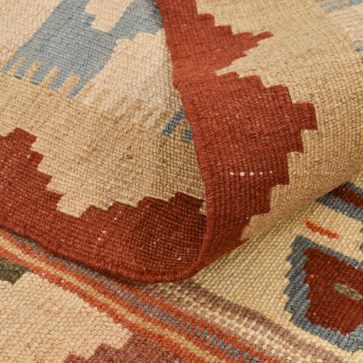 Alfombra Kelim - Oriental - 147 x 110 cm - multicolor