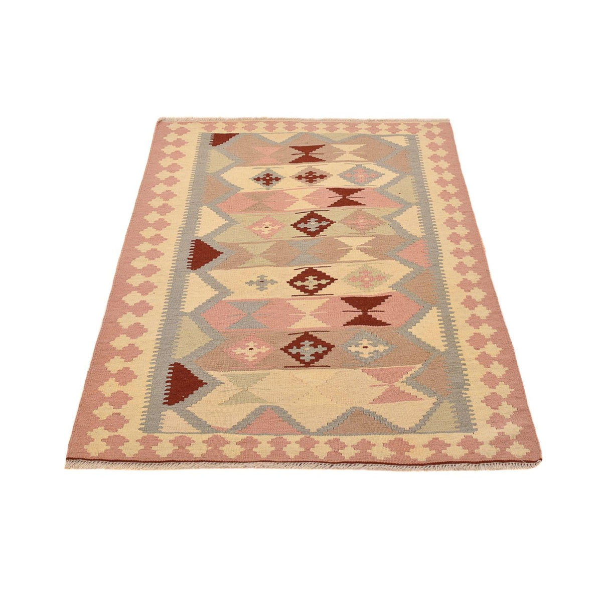 Alfombra Kelim - Oriental - 150 x 105 cm - beige