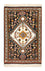 Alfombra Gabbeh - Persa Kashkuli - 60 x 35 cm - multicolor